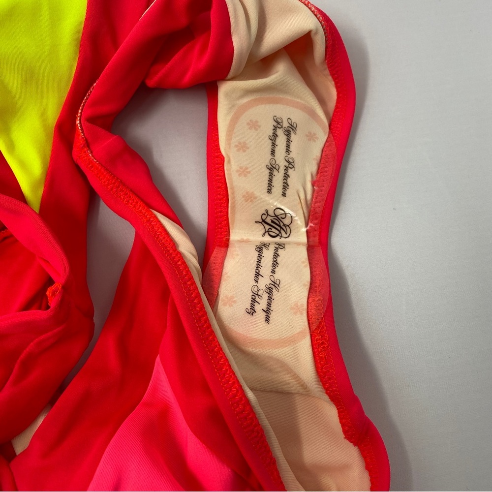 Agent Provocateur Mazzy Red Pink Swimsuit NWT *SALE* - Picture 8 of 12